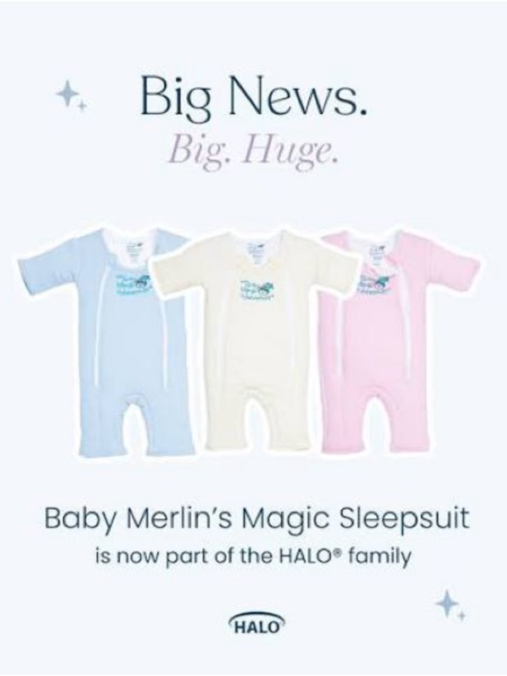 Two-Pack Merlin’s Magic Sleep Suit Baby Sleep Transition Swaddle Startle Reflex